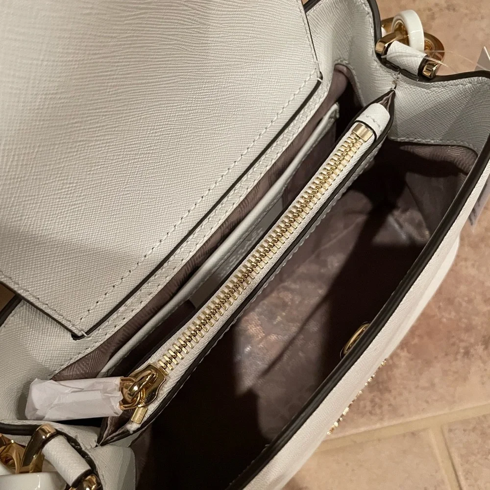 Michael Kors Portia East West Satchel Beige - NWT
